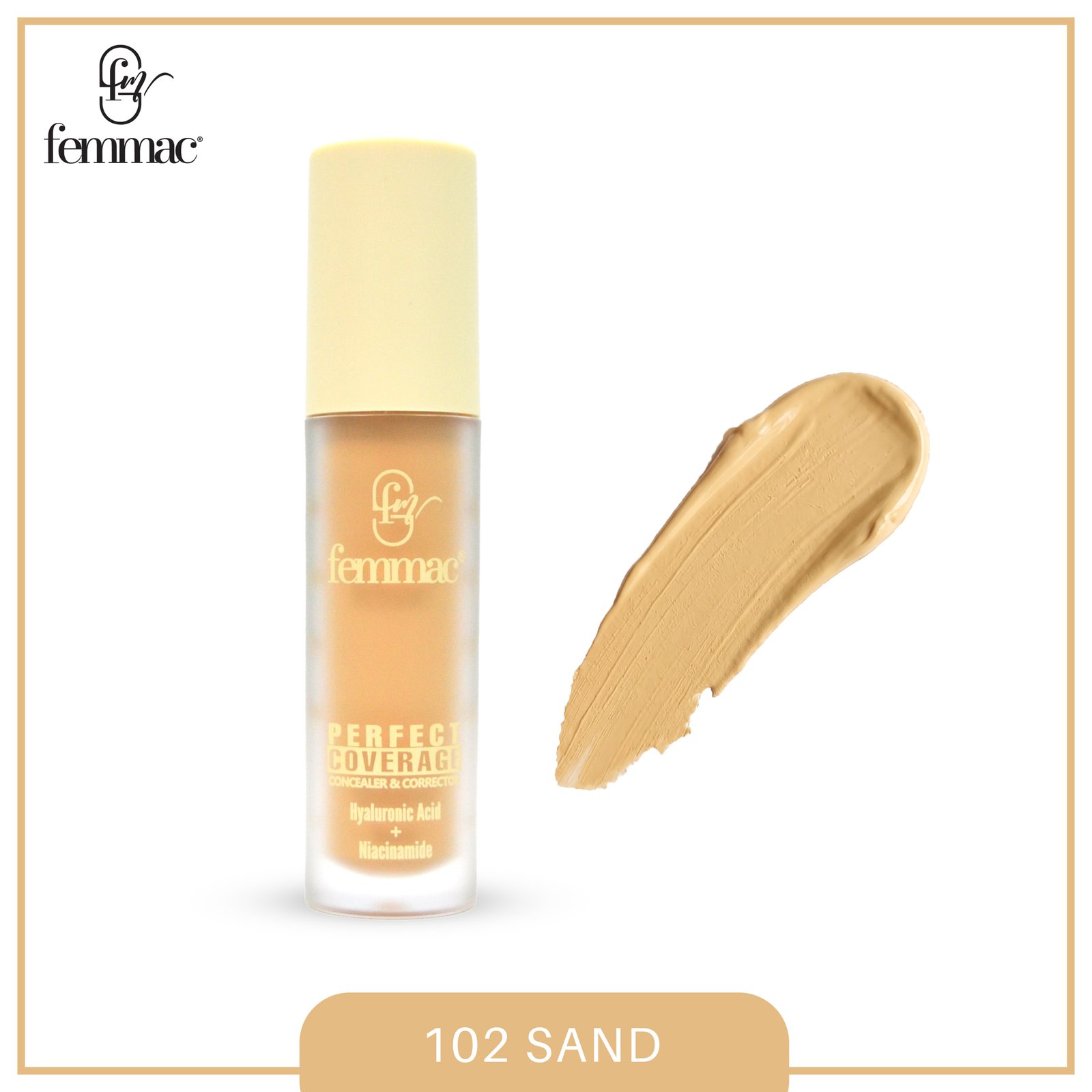 Femmac Concealer-102 Sand